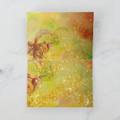 Erntedank Dinner Party Feiertagskarte (Innenseite)