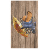 Erntedank Dinner Party Orange Rustikal Vintag Tischdecke (Vorderseite)