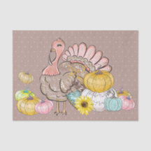 Erntedank Dinner Party Türkei Pumpkins Pink Tan