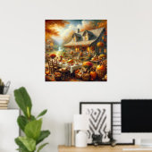 Erntedank Dinner Poster (Heimbüro)