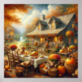 Erntedank Dinner Poster (Vorne)