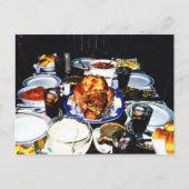 Erntedank Dinner, Postkarte (Vorderseite)