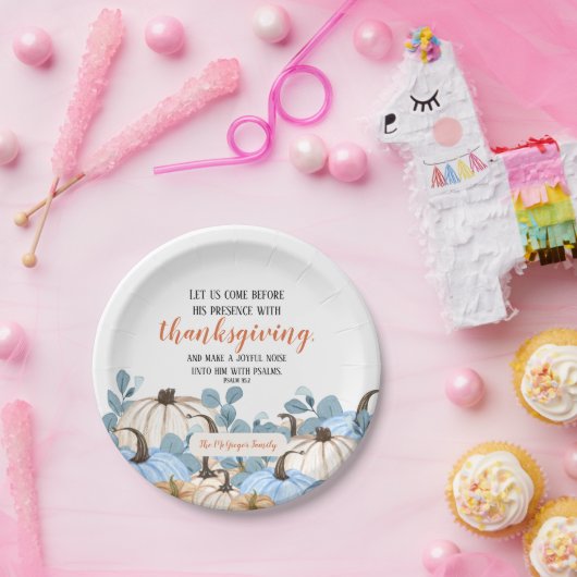 Erntedank Dinner Scripting Pumpkin Patch Familie Pappteller (Party)