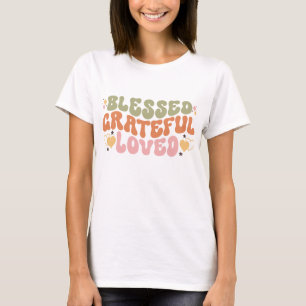 Erntedank Dinner Selig Dankbarkeit T - Shirt