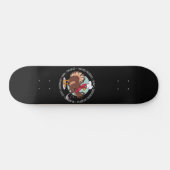 ERNTEDANK DINNER SERVIERT lustigen Erntedank Skateboard (Horizontal)