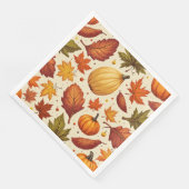 Erntedank Dinner Serviette (Ecke)