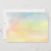 Erntedank Dinner Sonnenblume Einladung (Rückseite)