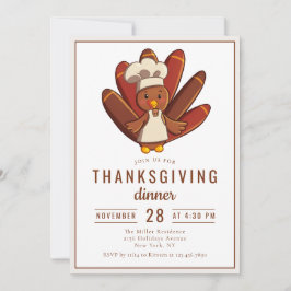 Erntedank Dinner Türkei Koch Einladung