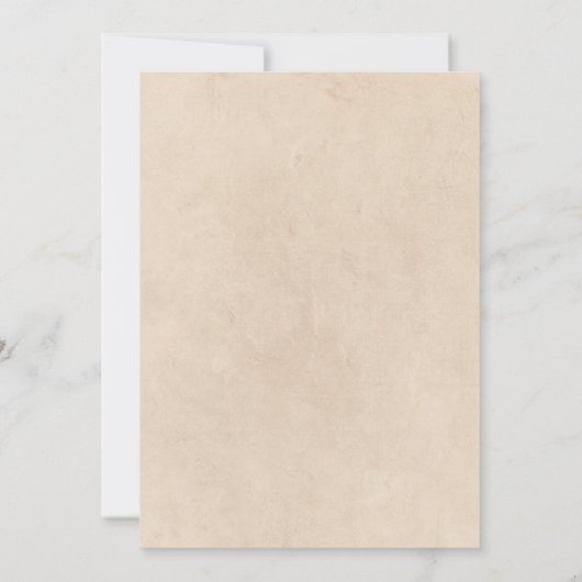 Erntedank Dinner Wasserfarbe Türkei Fall Rustikal Einladung (Rückseite)