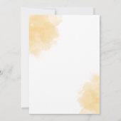 Erntedank DinnerEinladung Einladung (Rückseite)