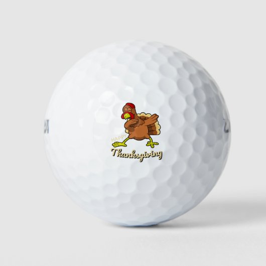 Erntedank-Dump-Trukey Golfball (Vorderseite)