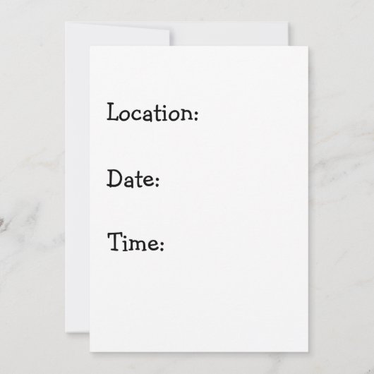 Erntedank-Durchgehen die Türkei u. Pferdeeinladung Einladung (Rückseite)