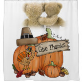 Erntedank Duschvorhang (Vorderseite)