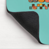 Erntedank Ein perfekter Herbsttag Retro Vintag Mousepad (Ecke)
