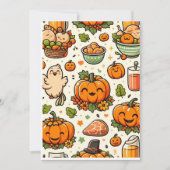 Erntedank Einladung (Vorderseite)