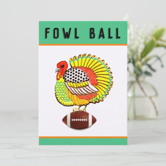 Erntedank Einladung (Stehend Vorderseite)