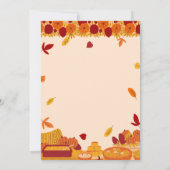 Erntedank Einladung (Rückseite)