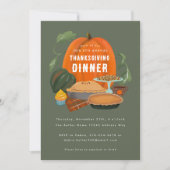 Erntedank Einladung (Vorderseite)