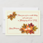 Erntedank Einladung (Vorderseite)