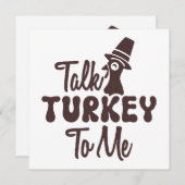 Erntedank Einladung (Vorne/Hinten)