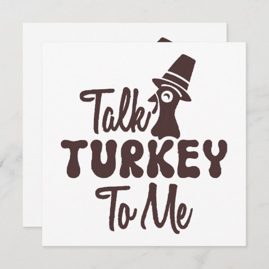 Erntedank Einladung (Vorne/Hinten)