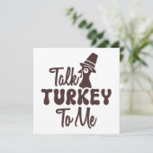 Erntedank Einladung (Stehend Vorderseite)