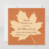 Erntedank Einladung (Rückseite)