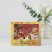 Erntedank Einladung (Stehend Vorderseite)