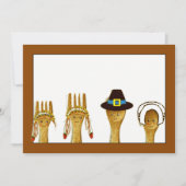 Erntedank Einladung (Vorderseite)