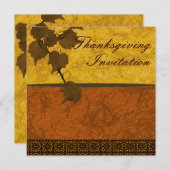 Erntedank Einladung kundenspezifisch Personalisier (Vorne/Hinten)