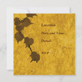 Erntedank Einladung kundenspezifisch Personalisier (Rückseite)