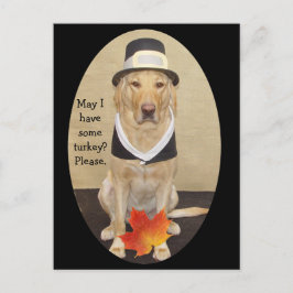 Erntedank Einladungspostkarte