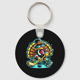 Erntedank Eishockey Türkei Tag Herbst Schlüsselanhänger