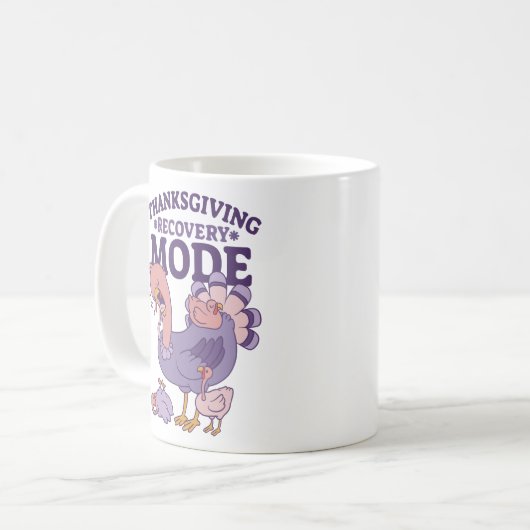 ERNTEDANK ERHOLUNG MODE SLEEPY TÜRKEI KAFFEETASSE (Vorderseite Links)