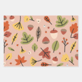 Erntedank Ernte Graphic Herbst Blätter 3-teilig (Vorderseite 2)