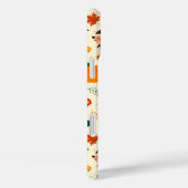 Erntedank Ernte und Igel Muster Case-Mate iPhone Hülle (Rückseite / Rechts)