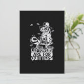 Erntedank - Erntedank Dinner Squad Feiertagskarte (Stehend Vorderseite)