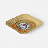 Erntedank Erntepapierplatte Pappteller (Gewinkelt)