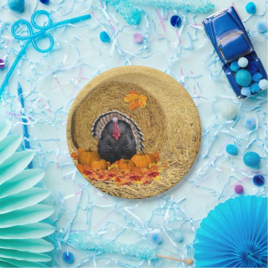 Erntedank Erntepapierplatte Pappteller (Party)