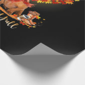 Erntedank Es ist Herbst Y's Dackel Geschenkpapier (Ecke)