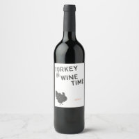 Erntedank-Etiketten für die Türkei und die Weinzei