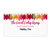 Erntedank-Fall-Ansammlung (Vorne)