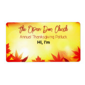 Erntedank-Fall-Ansammlung (Vorne)