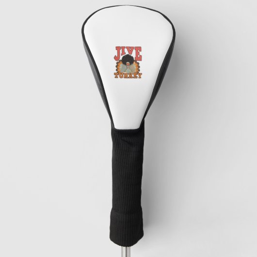 Erntedank & Fall Apparel, Jive Türkei - Retro 1 Golf Headcover (Vorderseite)