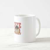 Erntedank & Fall Apparel, Jive Türkei - Retro 1 Kaffeetasse (VorderseiteRechts)