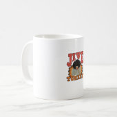 Erntedank & Fall Apparel, Jive Türkei - Retro 1 Kaffeetasse (Vorderseite Links)
