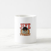 Erntedank & Fall Apparel, Jive Türkei - Retro 1 Kaffeetasse (Mittel)