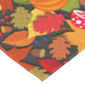 Erntedank Fall Forest Harvest Tischdecke (Schrägansicht)