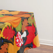 Erntedank Fall Forest Harvest Tischdecke (Beispiel)
