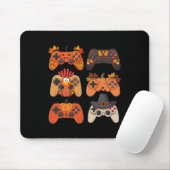Erntedank Fall Gaming Controller Türkei Funny Mousepad (Mit Mouse)